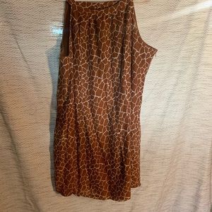 Giraffe Print Dress